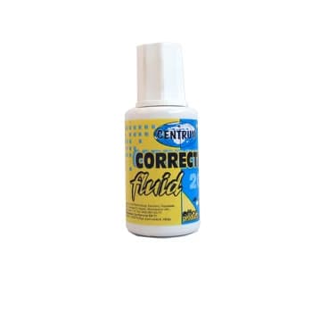 Corretor Liquido Pincel 20ml x 2un