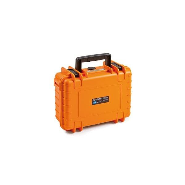 B&w Mala Outdoor Case 1000 + Pre-cut Foam (si) Orange