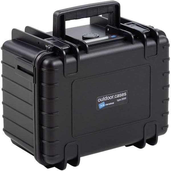 B&W GoPro Case Type 2000 + GoPro 9 Inlay Black