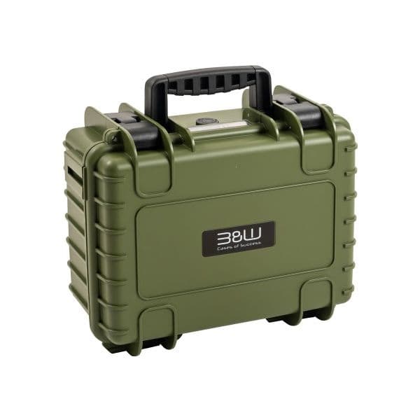 B&w Outdoor Case Tipo 3000 Divis?rias Remov?veis Verde - BWPP117BGRPD
