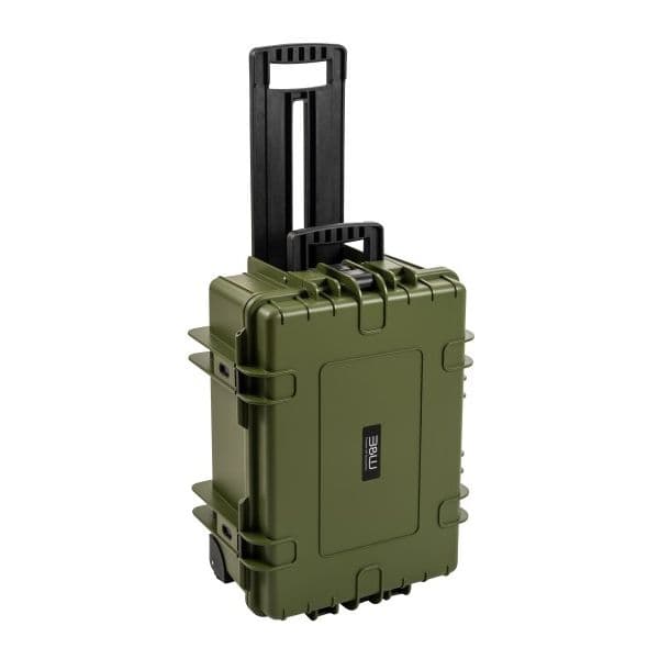 B&w Outdoor Case Tipo 6800 Divis?rias Remov?veis com Trolley Verde - BWPP709BGTRPD