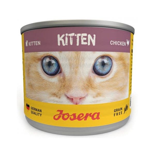 Ração Húmida Josera Kitten Alimento em Patê para Gatinho Frango 85 g