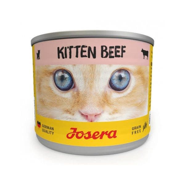 Ração Húmida Josera Kitten Alimento em Patê para Gatinho Vaca 200 g