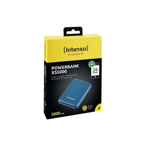 Powerbank Intenso XS5000 pertol 5000 mAh + USB-A para Type-C - 7313527 PERTOL