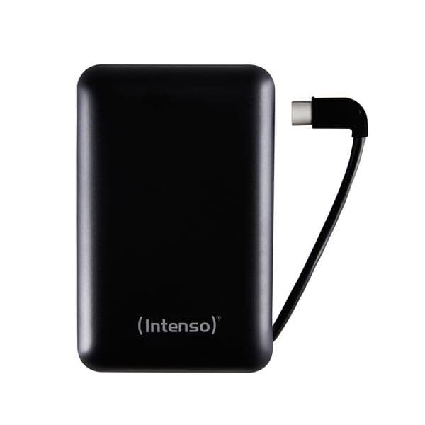 Powerbank Intenso XC10000 Black +usb-a Zu Type-c Cabo 10000 Mah