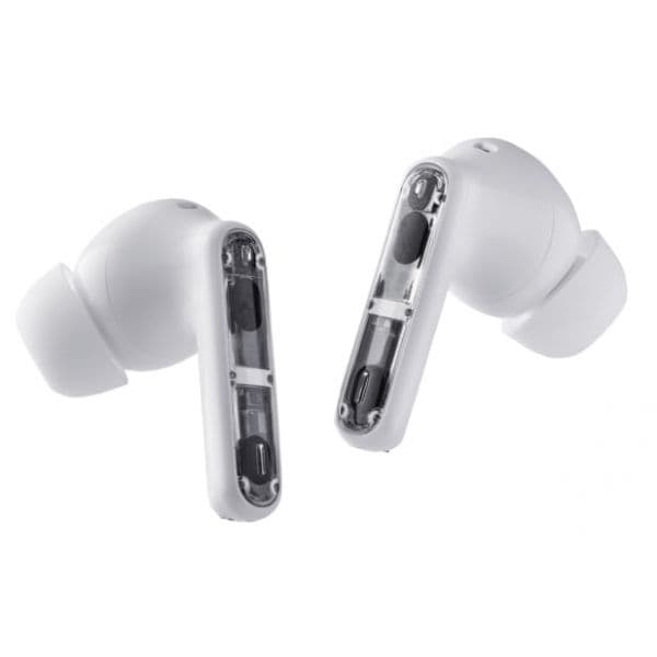 Intenso Buds Plus T312AE TWS ANC+ENC USB-C Bluetooth Branco e Preto