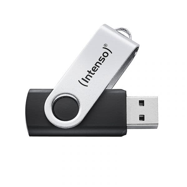 Intenso 64GB Office Line USB 3.2 Prata/Preto