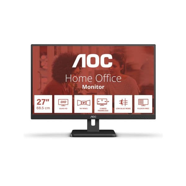 Monitor Aoc 27" Q27E3UAM Qhd 16:9 75Hz (4ms) - Q27E3UAM