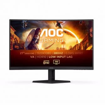 Monitor AOC 27" C27G4ZXE FHD 280Hz 0.3ms HDR10 Curvo