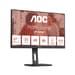 Monitor AOC 27" U27E3UF 4K UHD 60Hz IPS 4ms Adaptive Sync HDMI DP USB HAS Pivot Preto