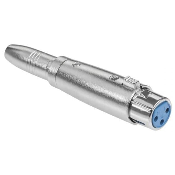 Proftc Ficha Adaptadora Canon Femea -> Jack 6,3mm Femea Mono - 5-3371