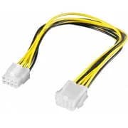 CABO EXTENSAO 8 PINOS FONTE ALIMENTACAO MOTHERBOARD,28CM