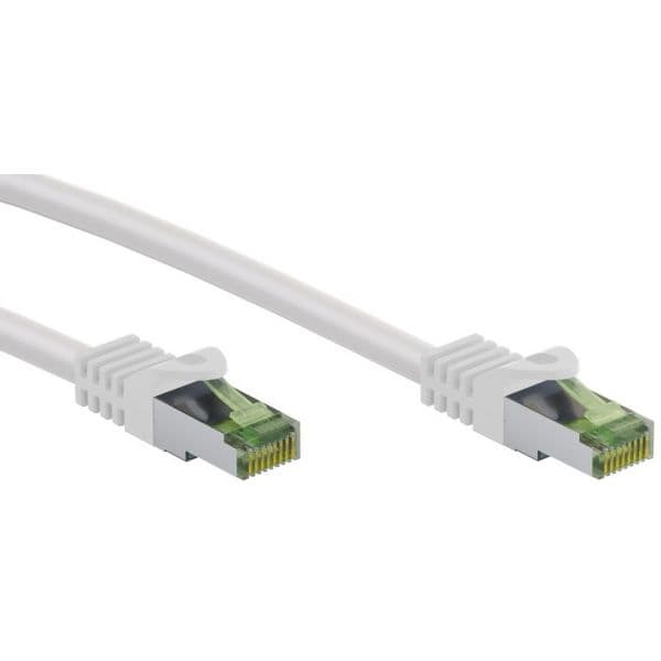 Goobay Cabo de Rede RJ45 CAT8.1 S/ftp Branco (15 Mts) - CCGP85520WT150