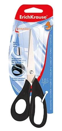 esoura Dynamic 18cm para Esquerdinos – Cores Sortidas com Lâminas em Aço Inoxidável