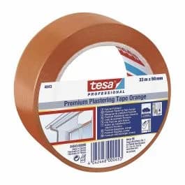 tesa® 4843 Fita de proteção para reboco para proteger perfis e revestimentos sensíveis