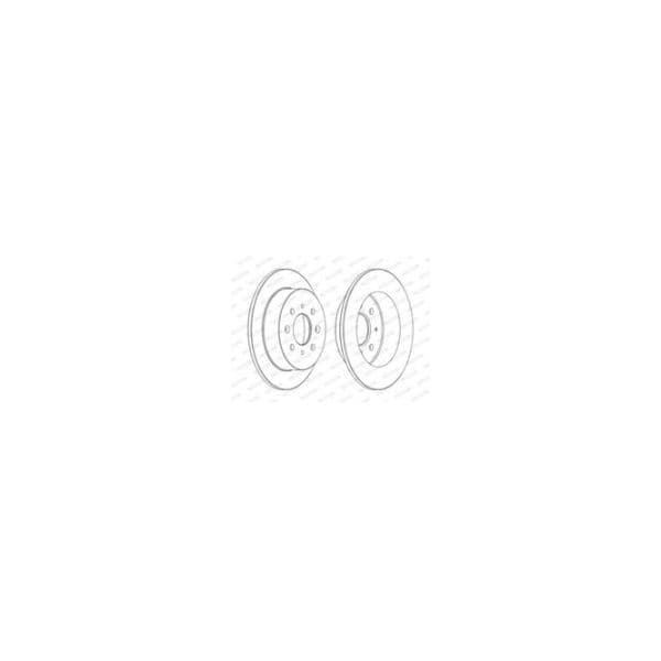 Ferodo Jogo Discos DDF1358C