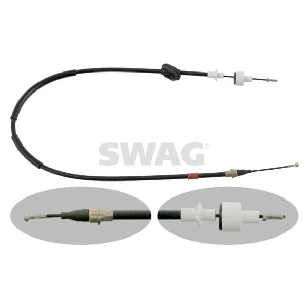 SWAG Cabo de Aço, Accionamento da Embraiagem - 99906236