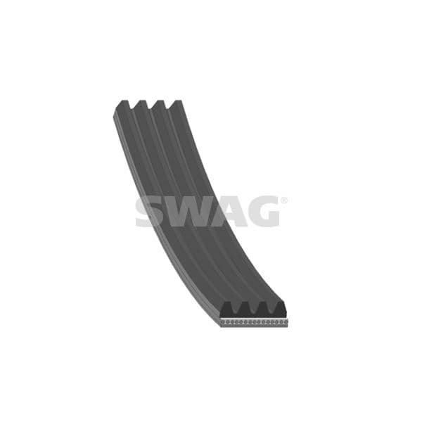 Swag Correia Trapezoidal Estriada - 70928767