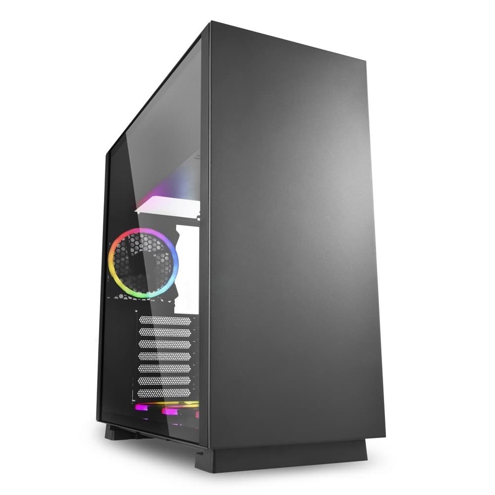 Sharkoon Pure Steel RGB Midi Tower Preto