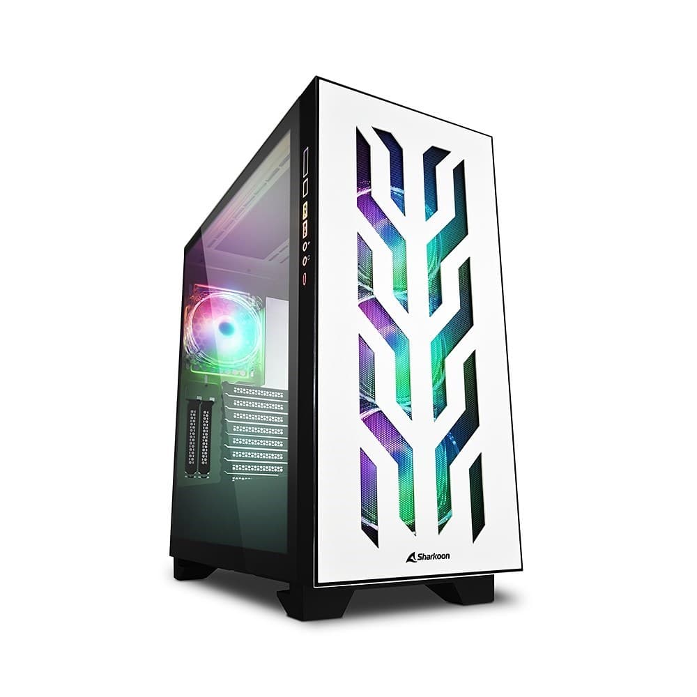Sharkoon Caixa E-ATX Elite Shak CA300T Branco