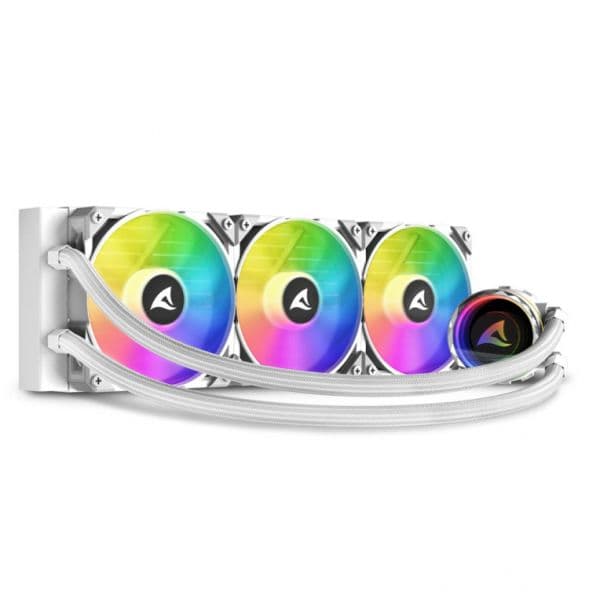 Water Cooler CPU Sharkoon S90 RGB 360mm Branco - 4044951038619