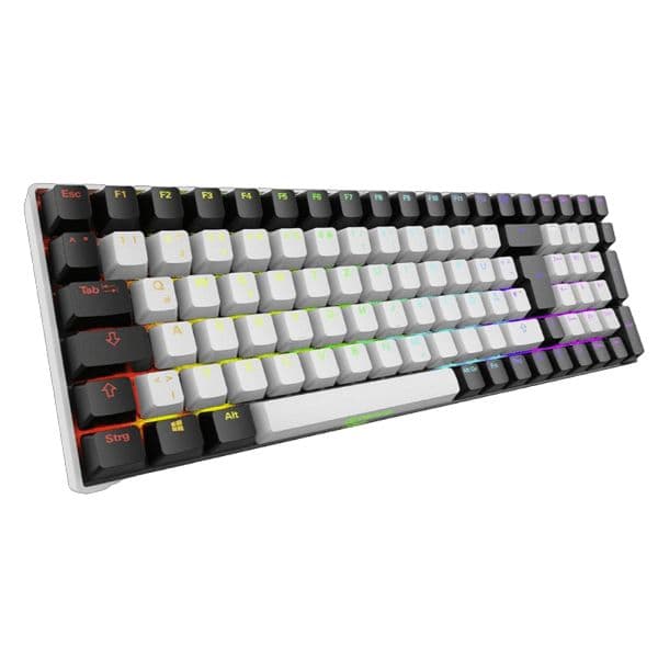 Sharkoon SKILLER SGK50S2 Hot-Swap Gateron Yellow Preto