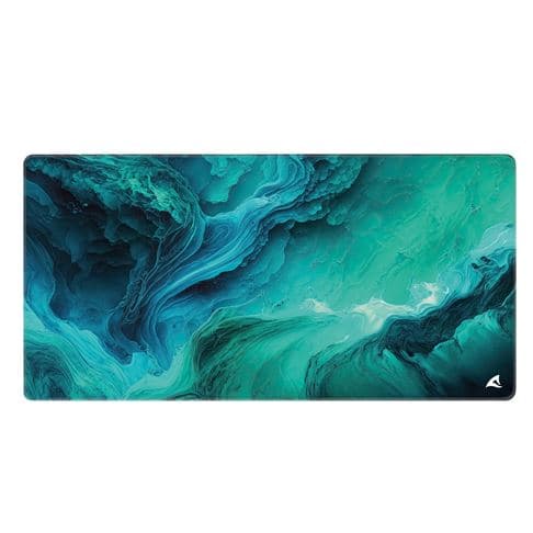 Sharkoon SKILLER SGP40 D10 Tapete Rato Gaming 1000x500mm Turquesa/Azul