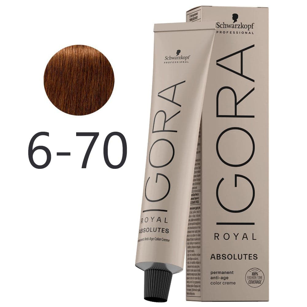 Schwarzkopf Igora Royal Absolutes Anti-age Color Creme 6-70 60ml