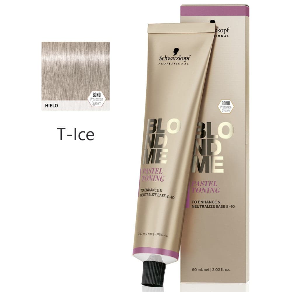 Schwarzkopf BlondMe Pastel Toning T-Ice 60ml