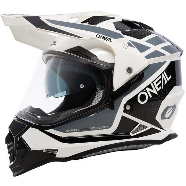 O'neal Capacete Sierra R White / Black / Gray L
