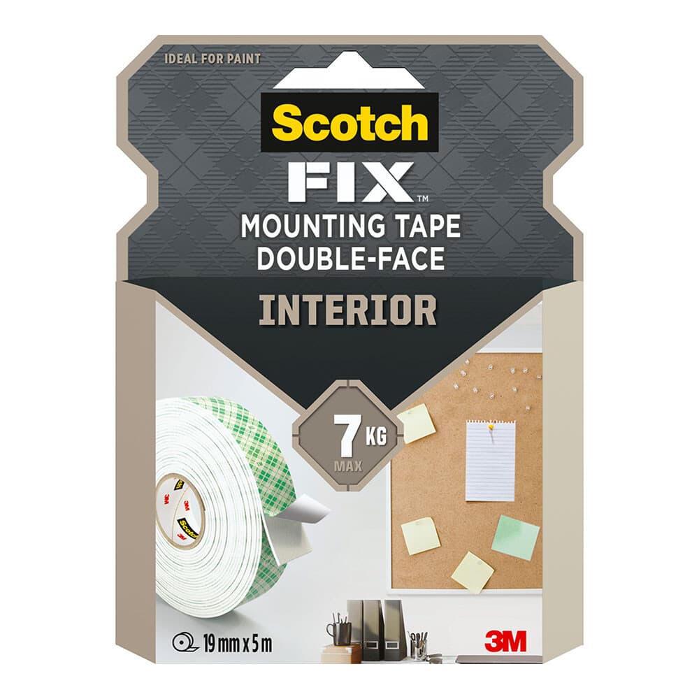 3m Fita Dupla Face Montagem Forte 19mmx5m - 3MM1203