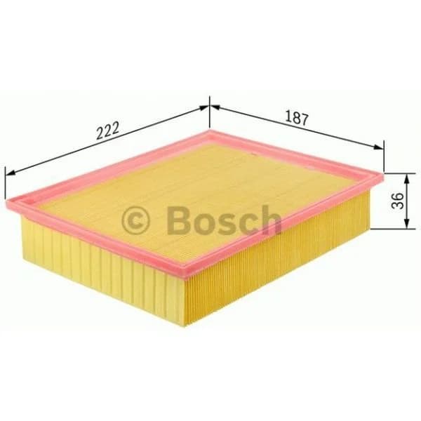 Bosch - F 026 400 153 - Filtro de ar - 4047024713444