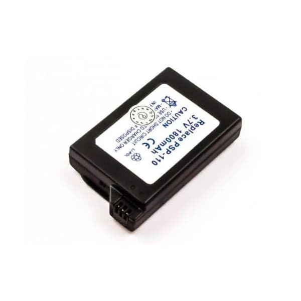 Bateria sony psp 1. geração (psp-110), 1800mah, 6,7wh, requ - baterias para consolas jogos