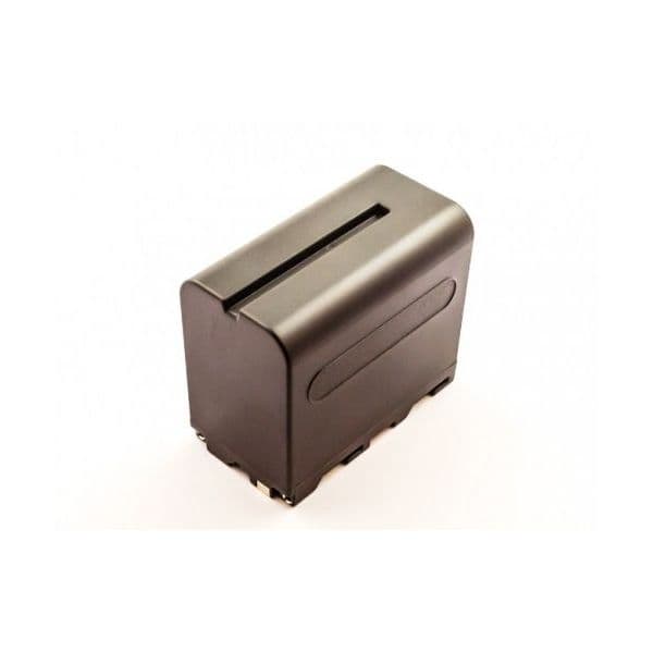 Bateria compatível sony np-f930, np-950 6000mah