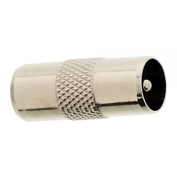 Hama Adaptador Coaxial Macho Para Coaxial Macho