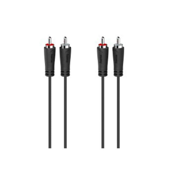 Hama Cabo 2 Rca M/2 3m