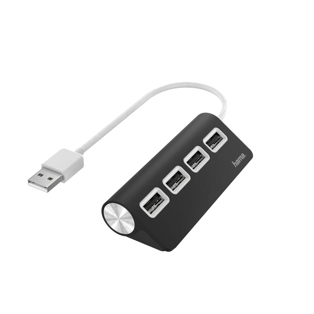 HUB USB 2.0 4 Portas Preto 200119