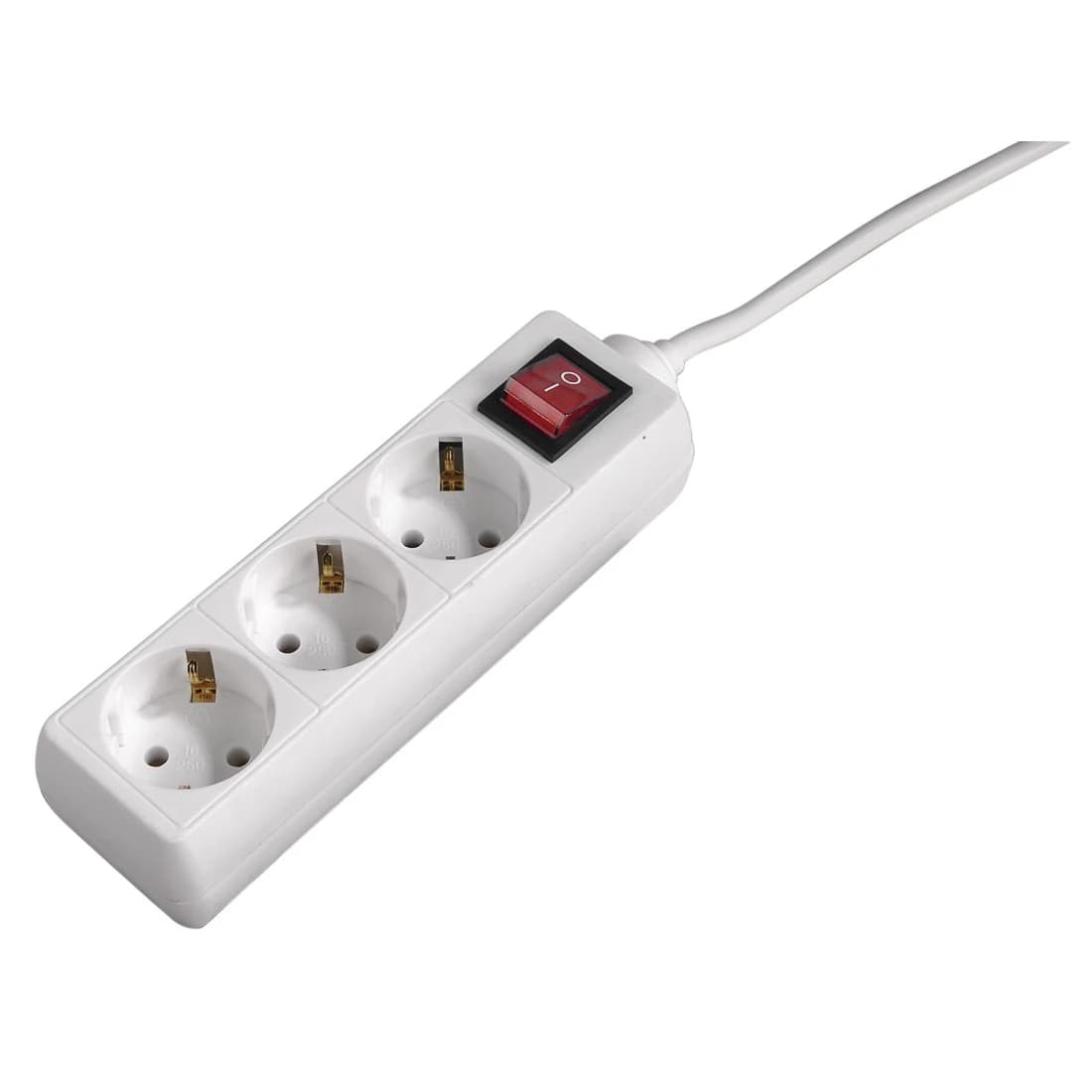 Hama 69223781 extensão elétrica 1,4 m 3 tomada(s) CA Interior Branco