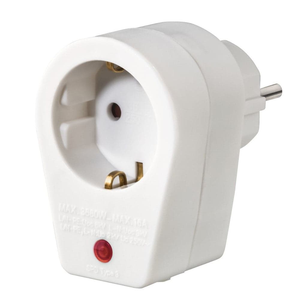 Hama 00223215 extensão elétrica 3 tomada(s) CA Interior Branco