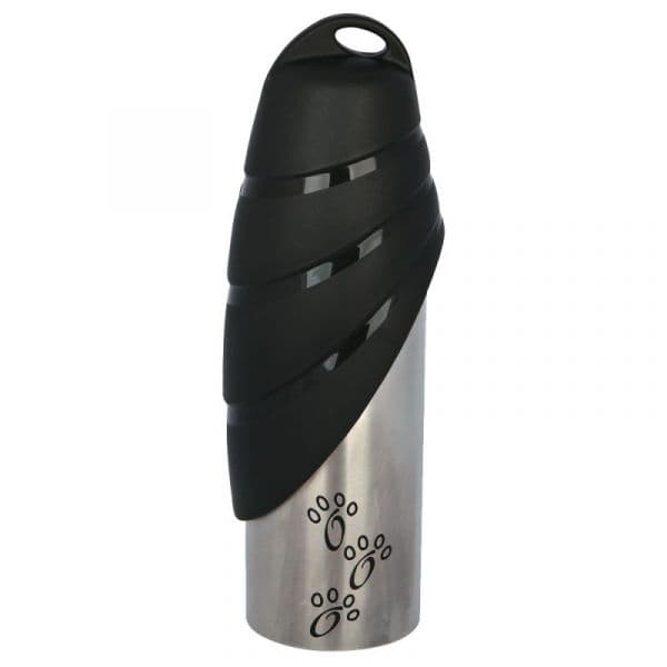 Trixie Garrafa Aço Inoxidável + Bebedouro 750 ml