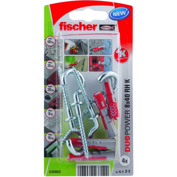 FISCHER Bucha Duopower M8 c/ Camarão - 20006971