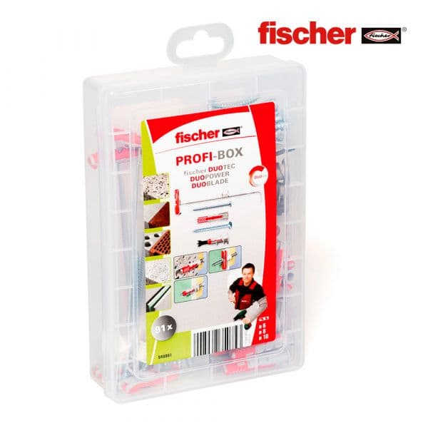 Fischer Caixa Parafusos + Buchas Profi-box - 91 Unidades - EDM96332