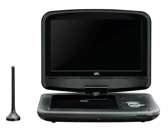 DVD Portátil OK. OPD 920 T2 TV 9"