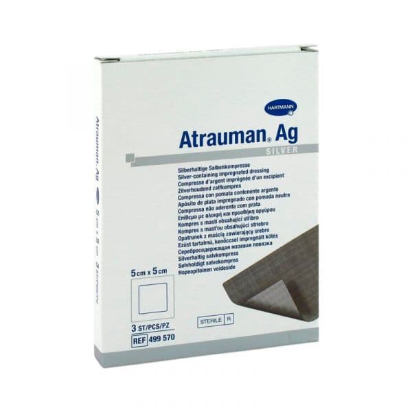 Hartmann Atrauman AG 5x5cm 10 Unidades