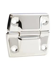 Adam Hall Hardware 2508 - Stop Hinge medium chrome-plated