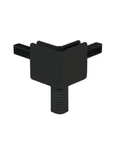 Adam Hall Hardware Q 4502 FBLK - Corner for Lid Location female black