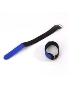 Adam Hall Cables VR 4040 BLU - Hook and Loop Cable Tie 400 x 38 mm blue