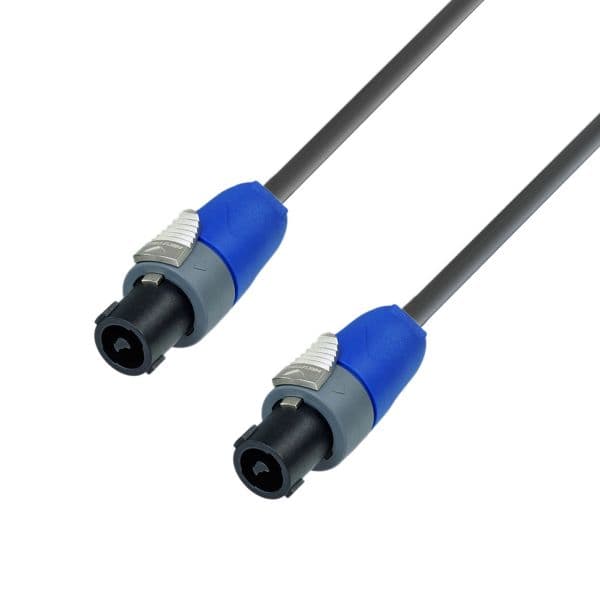 Adam Hall Cables K5 S225 Ss 0200 - Speaker Cable 2 X 2.5 mm² Neutrik Speakon 2-pole To Speakon 2-pole 2 M