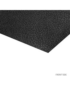 Adam Hall Hardware 0155 - Faux leather Cayman" - embossed, black, with fabric backing"