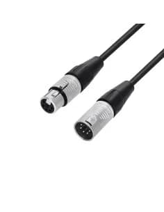 Adam Hall Cables 4 STAR DGH 0050 - DMX Cable | Rean® XLR 5-pole | 0.5 m